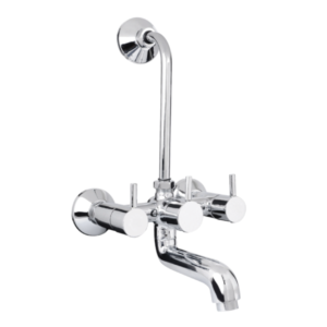 Wall Mixer with Provision for Overhead Shower